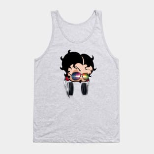 BETTY BOOP - Headphones Tank Top